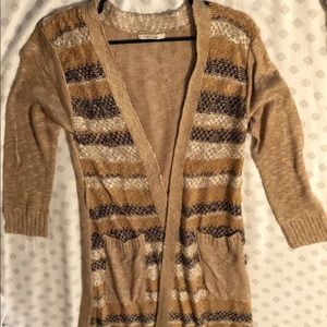 Long cardigan sweater